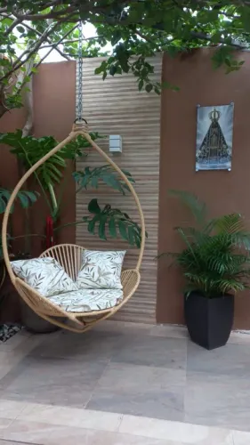 Cadeira de balanço suspenso