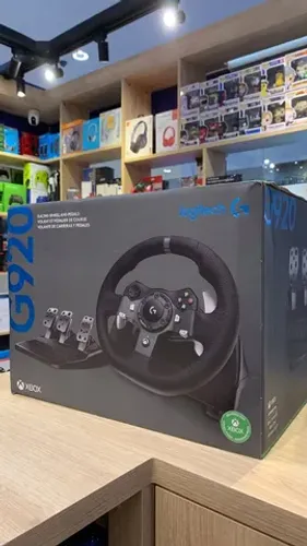 Volante Logitech G920 Driving Force - Novo Lacrado - Loja Física 