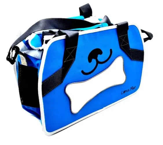 Bolsa Pet Epic Line Trunk Black para Transporte de Pets Cachorro Gato em Bicicleta 7467