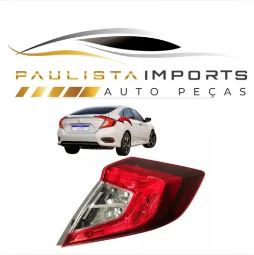 Lanterna Traseira Honda Civic G10 2017 2018 2019 2020 