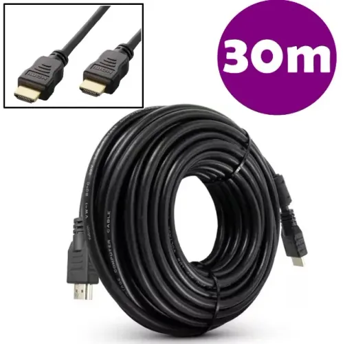 Cabo Hdmi 30m 1.4 Ethernet 30 Metros Full Hd 3d