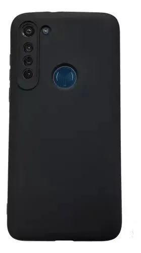 Capa para Celular silicone Preta Moto G8 power