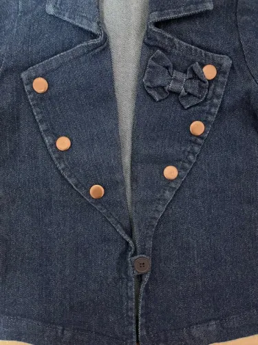 Casaco jeans infantil polo