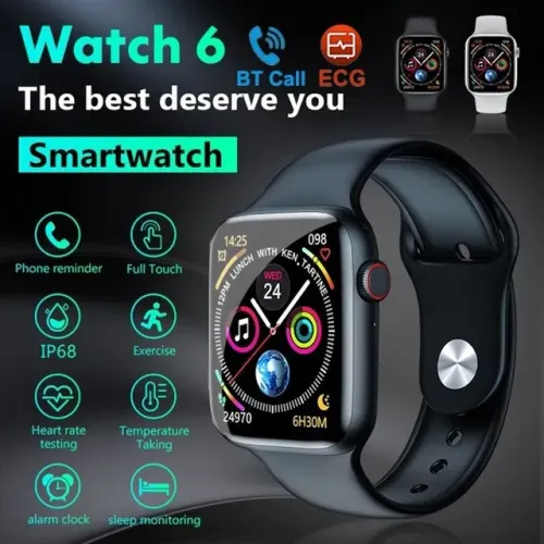 W26 Pro Inteligente SmartWatch 6, c Tela Total 1.75, Chamada bluetooth, Menu Colmeia,Troca