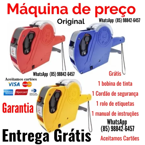 Máquina de etiquetar PROFISSIONAL etiquetadora entrega Grátis 