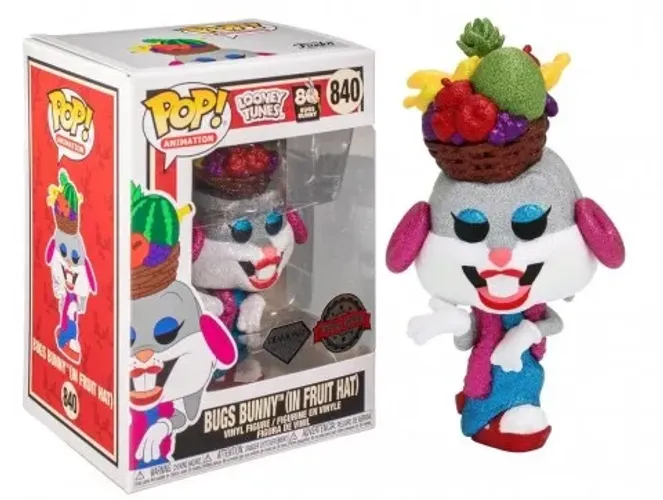 Funko Pop DC Looney Tunes 80th Bugs Bunny In Fruit Hat 840