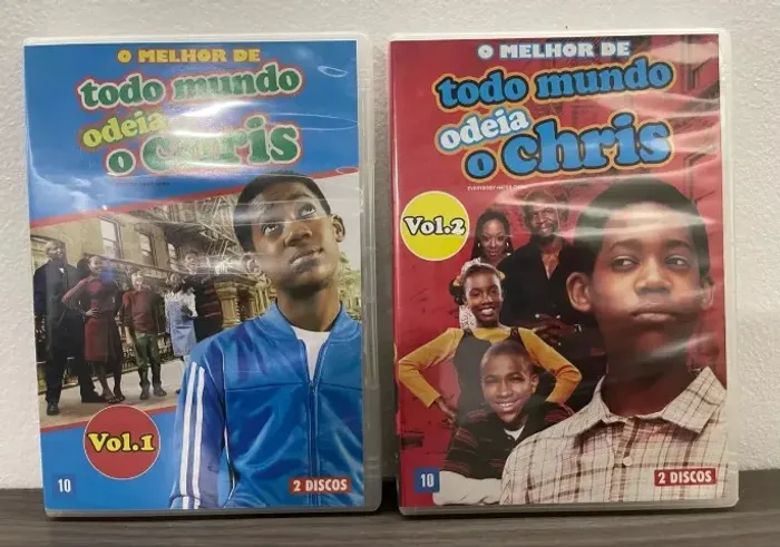 coleção o melhor de todo mundo odeia o chris em dvd original