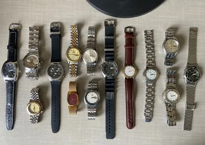 Relógios Seiko, Citizen, Swatch, Technos, Bulova  