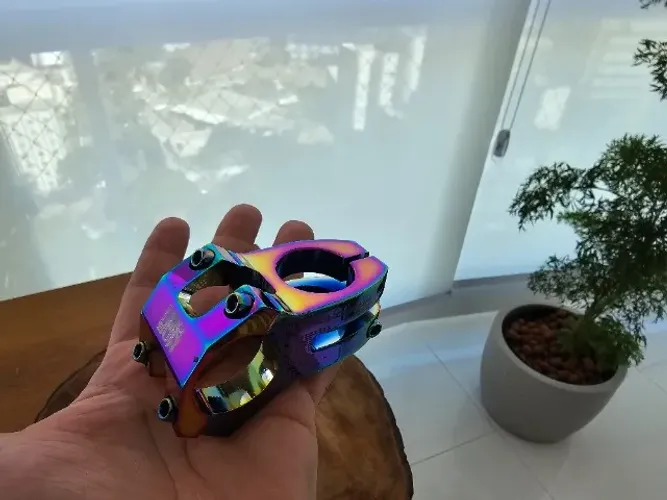 Mesa Avanço guidom - Cor Camaleão - Curta Para Guidão 31.8mm x 45mm