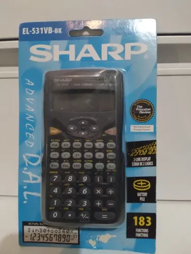 Calculadora Científica Sharp EL-531VB-BK