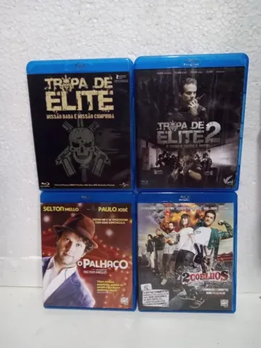 Coleção Tropa de Elite Cinema Nacional original 
