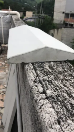 Capeamento para muro - Área externa - pingadeira pronta entrega