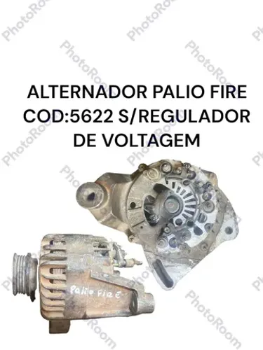 ALTERNADOR PALIO FIRE S REGULADOR DE VOLTAGEM COD 5622