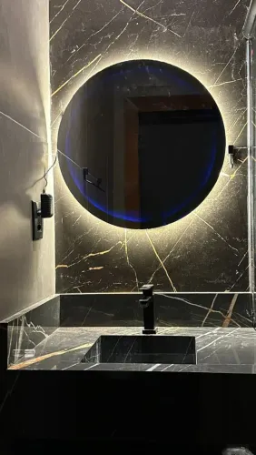 Espelho Redondo com Iluminação LED