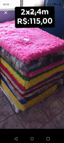Tapete na promoção 110 retirar 130 entregar 