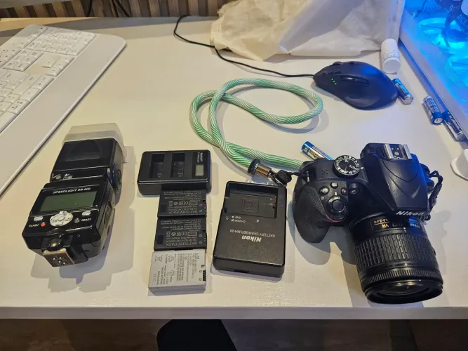 Nikon D3400 + flash Nikon SB-800