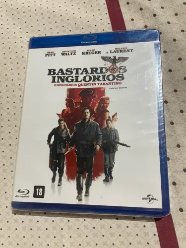 Bastardos inglórios blu-ray lacrado 