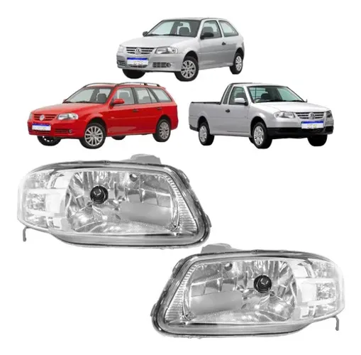 Farol Vw Gol Saveiro Parati G4 2006 2007 2008 2009 10 A 2013