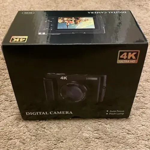 Câmera Digital 4K Ultra HD com Auto Foco Nova