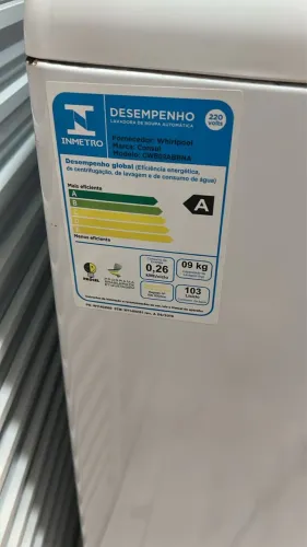 Máquina de lavar cônsul 9Kg