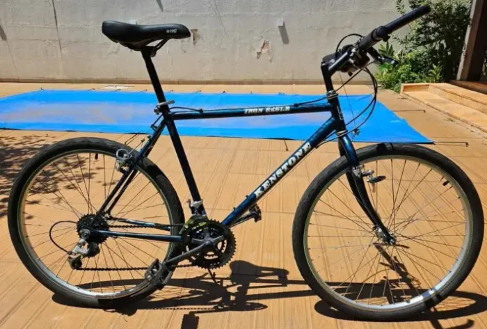 Bike Kenstone Iron Eagle anos 90 aro 26 cromoly Shimano Altus