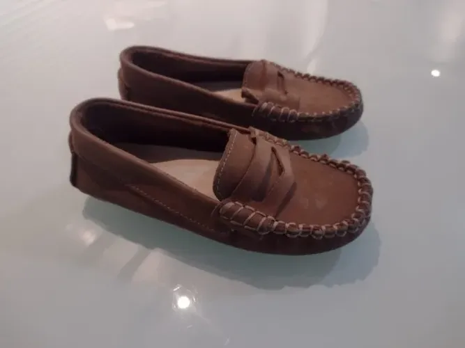 Mocassim infantil Vitory Brasil Couro Tam. 26