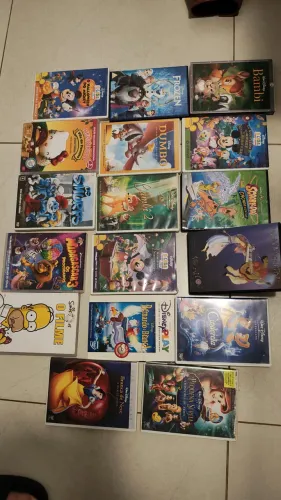 Coleção de DVDs Disney - Clássicos e Desenhos