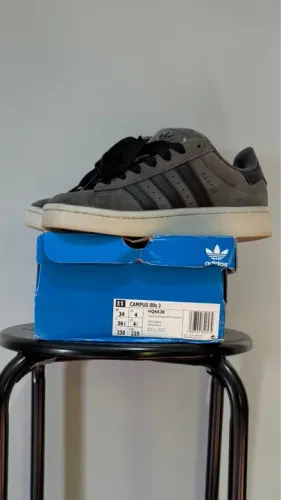 Tênis Adidas Campus 00s J - Tamanho 34. Usado 3 vezes!