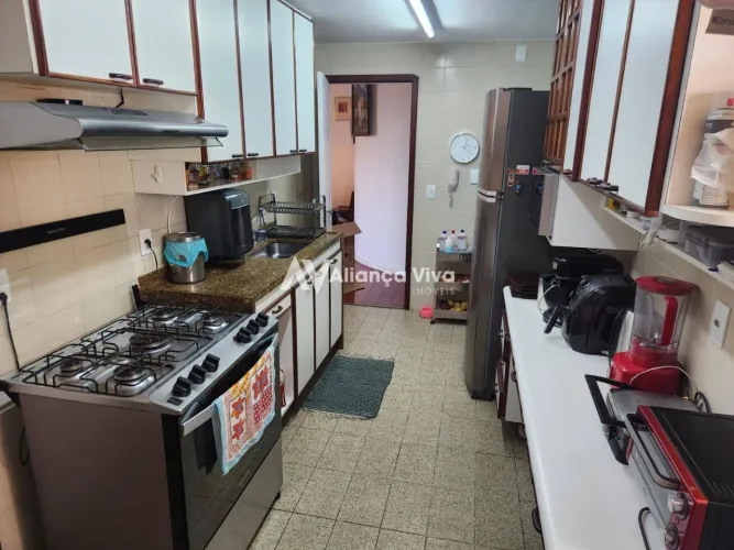 Botafogo | Cobertura 3 quartos, sendo 1 suite
