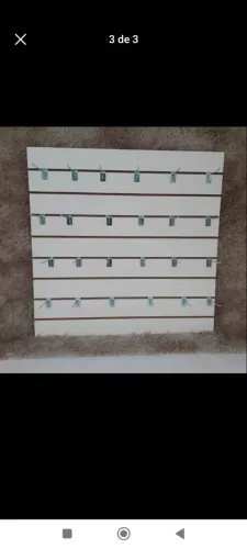 Painel expositor canaletado
