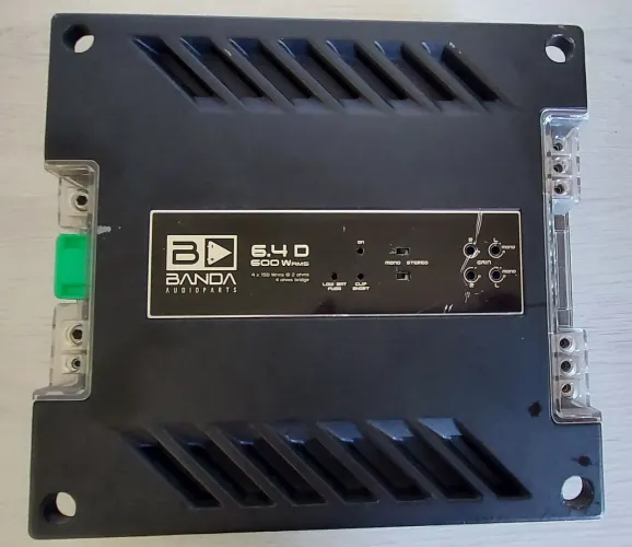 Módulo Amplificador Banda 6.4D 600 rms 4 canais