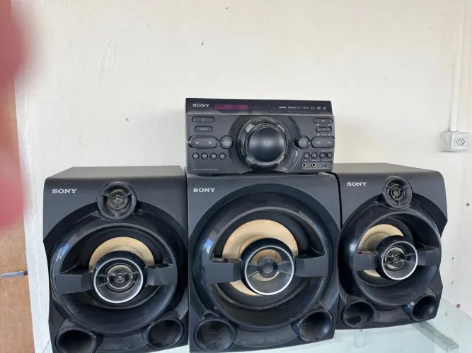 Som Sony Micro System defeito
