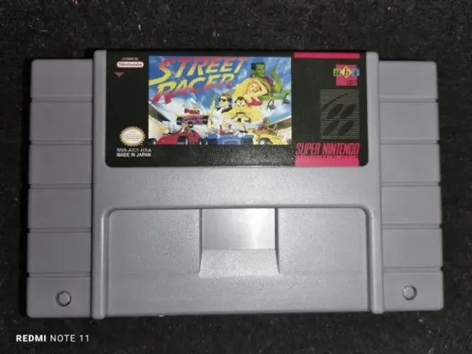 Jogo Super Nintendo Street Racer