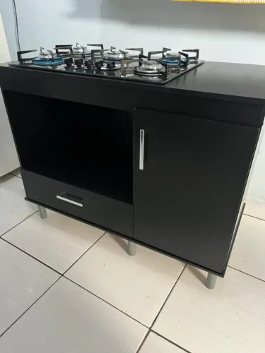 Balcão p/ Cooktop 5 BC Lys - Entrega e Monta