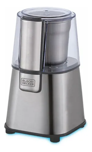 Moedor De Café E Grãos Mg200 Inox Black+decker Cor Prateado 110v