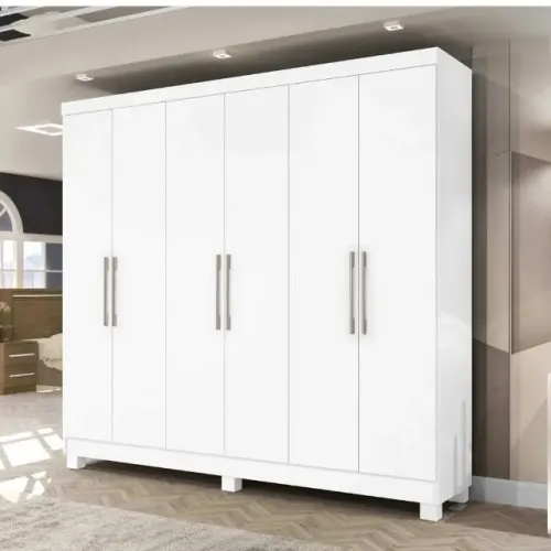 Guarda Roupa 6 Portas 4 Gavetas Novo Varios Modelos