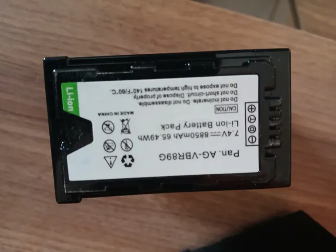 Kit de 2 baterias camera AG-VBR89G