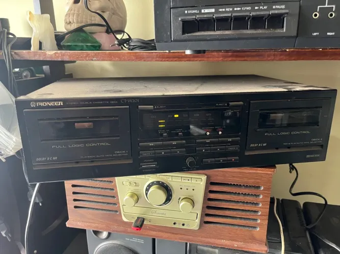 Pioneer ct-w201 com defeito