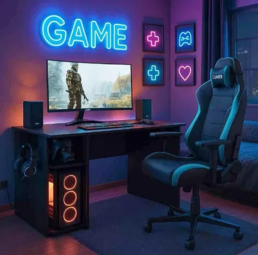 MESA GAMER NA PROMOÇÃO 