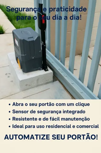 Motor portão eletrônico Automático para Portão - Segurança e Praticidade!