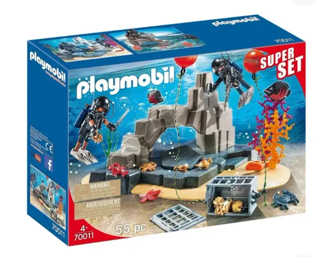Playmobil - Super Set Mergulho - 70011