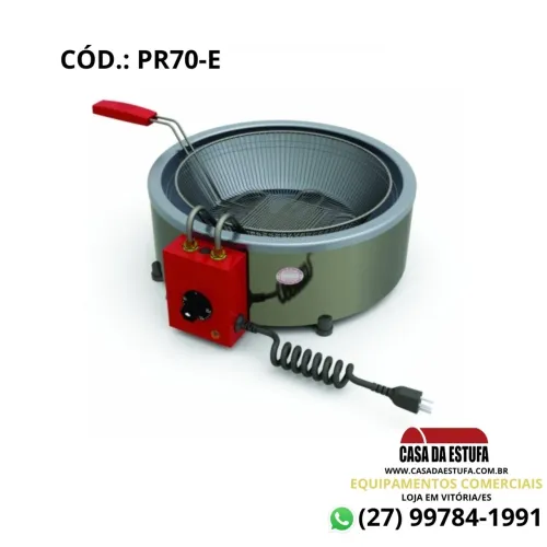 Tacho 7 Litros de Fritura Elétrico Progás - PR70E
