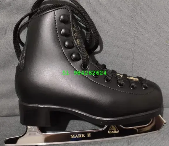 Patins de gelo infantil profissional tamanho 27/28