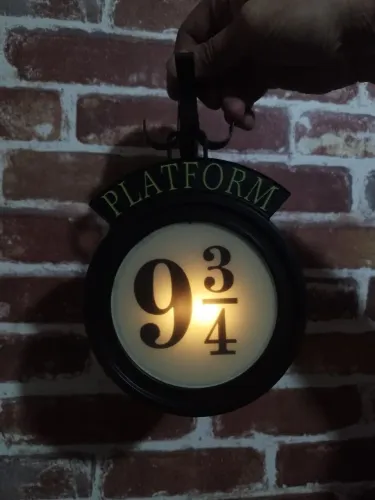 Luminária Plataforma 9 3/4 Harry Potter nova na caixa