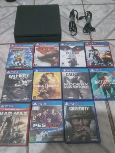 Vente excelente   PS 4 mais jogos  Bairo nova vista BH 