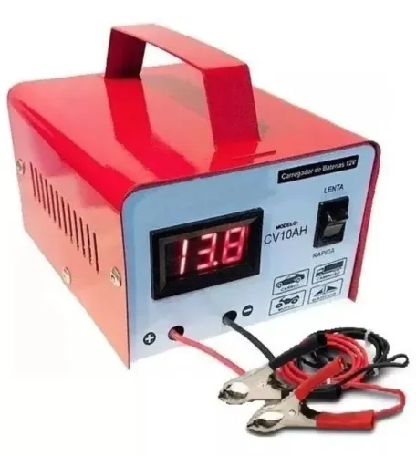 Carregador CV10 trafotron 10 amperes hora
