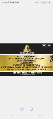 Despachante/Documentação Imobiliária