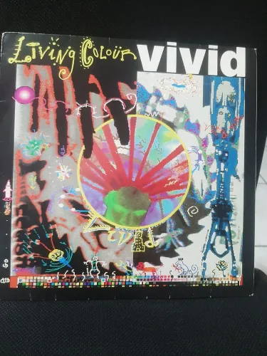 LIVING COLOUR - VIVID - EPIC - BL440099- SUPER NOVO? COM PLÁSTICO ANTI ESTÁTICO