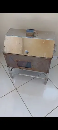 Churrasqueira portátil 100% aço inox