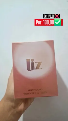 Perfume feminino Liz oboticario 